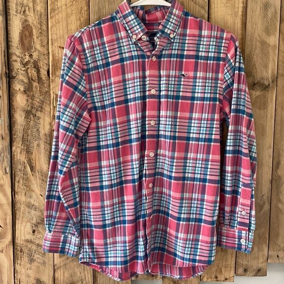 Vineyard Vines Other - Vineyard Vines Middleton Place Plaid Performance Flannel Slim Tucker Shirt‎